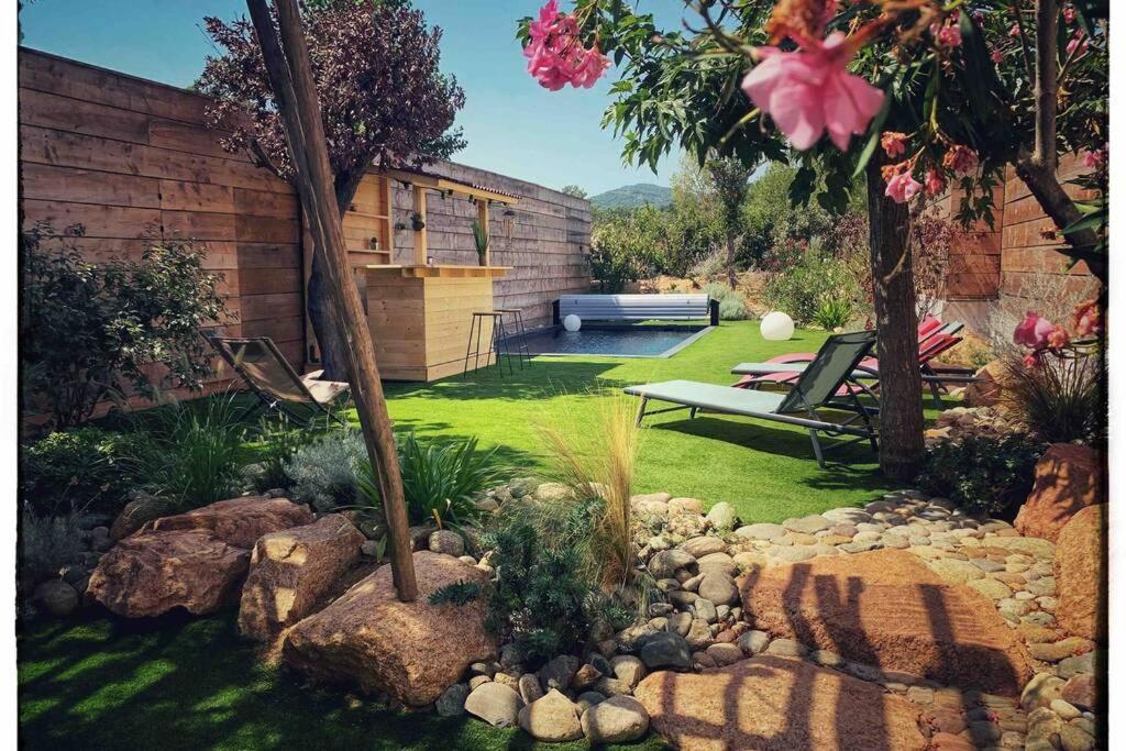 Villa Vita, Piscine Privee Chauffee & Jacuzzi Privatif, 5Mn Des Plages Porto-Vecchio  Bagian luar foto